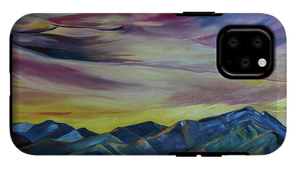 Bridger Mountains, Sunise - Phone Case