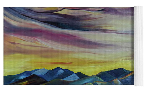 Bridger Mountains, Sunise - Yoga Mat