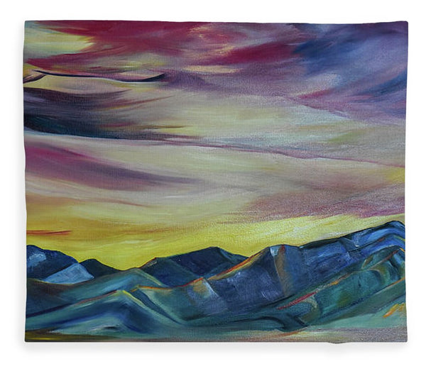 Bridger Mountains, Sunise - Blanket
