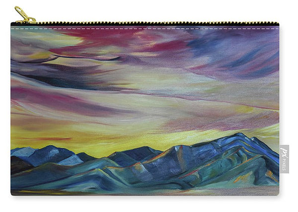 Bridger Mountains, Sunise - Carry-All Pouch