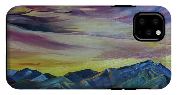 Bridger Mountains, Sunise - Phone Case
