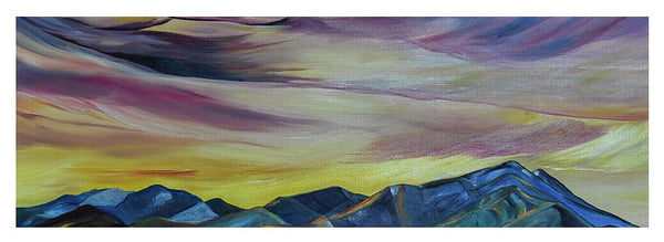 Bridger Mountains, Sunise - Yoga Mat