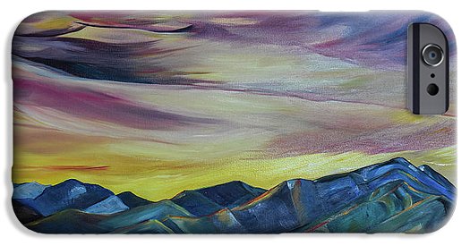 Bridger Mountains, Sunise - Phone Case