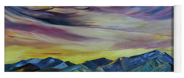 Bridger Mountains, Sunise - Yoga Mat