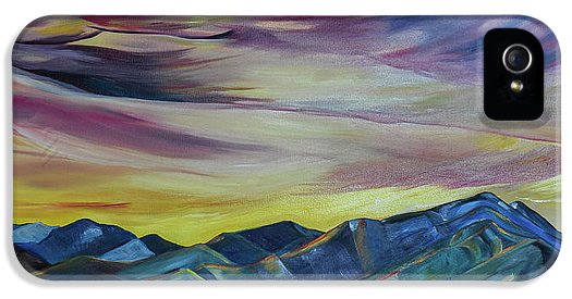 Bridger Mountains, Sunise - Phone Case