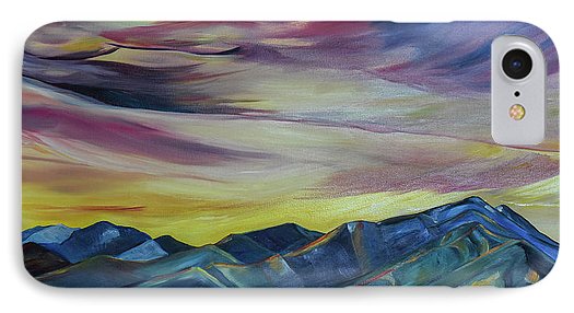Bridger Mountains, Sunise - Phone Case