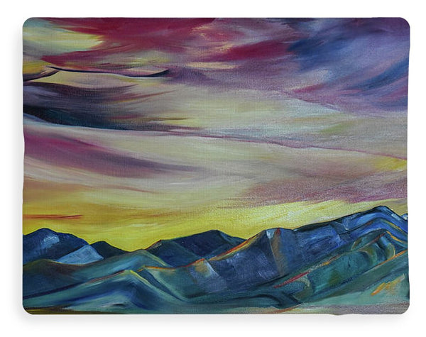 Bridger Mountains, Sunise - Blanket