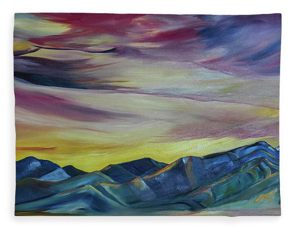 Bridger Mountains, Sunise - Blanket