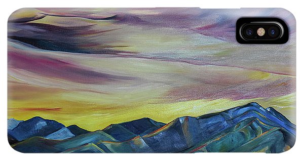 Bridger Mountains, Sunise - Phone Case