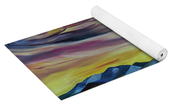 Bridger Mountains, Sunise - Yoga Mat