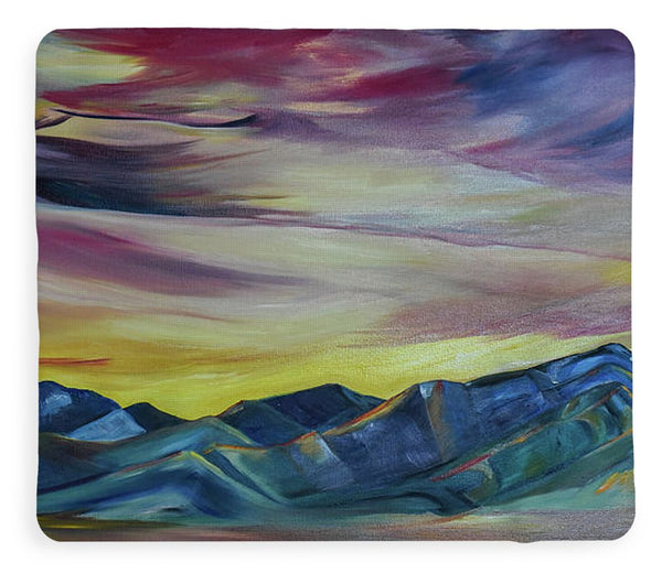 Bridger Mountains, Sunise - Blanket