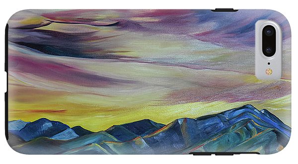 Bridger Mountains, Sunise - Phone Case