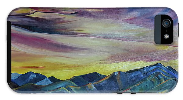Bridger Mountains, Sunise - Phone Case