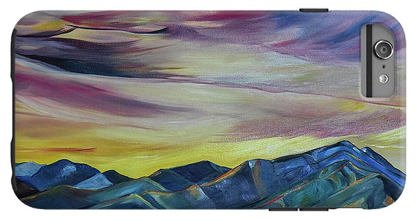 Bridger Mountains, Sunise - Phone Case