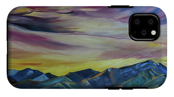 Bridger Mountains, Sunise - Phone Case