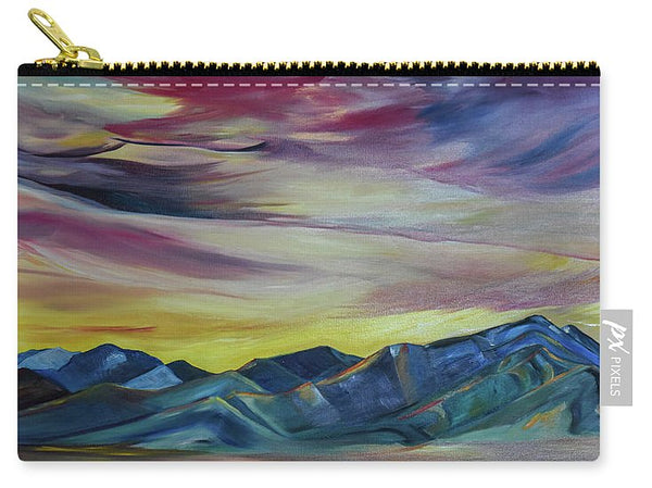 Bridger Mountains, Sunise - Carry-All Pouch