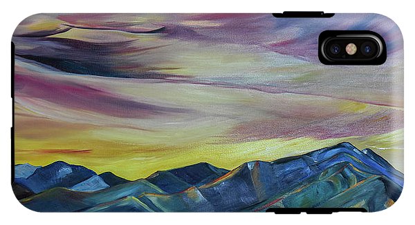 Bridger Mountains, Sunise - Phone Case