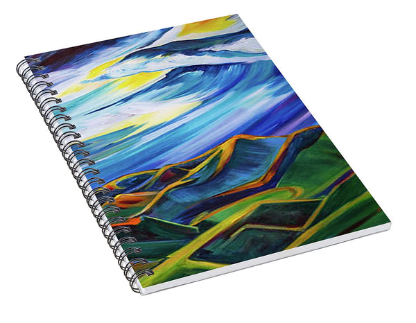 Bridger Ridge - Spiral Notebook