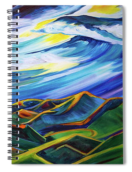 Bridger Ridge - Spiral Notebook