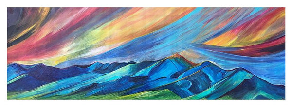 Bridger Sunset - Yoga Mat