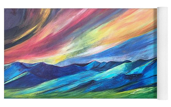 Bridger Sunset - Yoga Mat