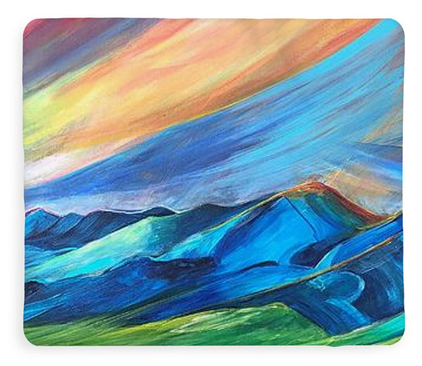 Bridger Sunset - Blanket