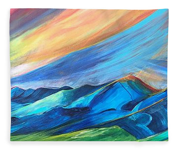 Bridger Sunset - Blanket