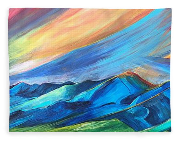 Bridger Sunset - Blanket