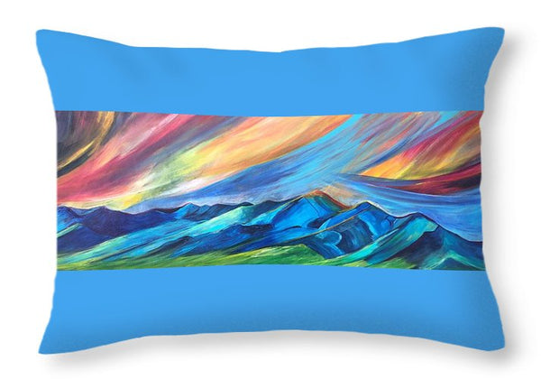 Bridger Sunset - Throw Pillow
