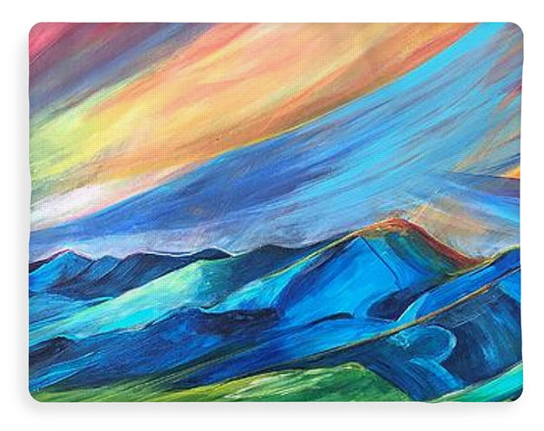Bridger Sunset - Blanket