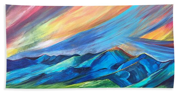 Bridger Sunset - Beach Towel