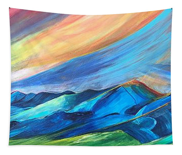 Bridger Sunset - Tapestry