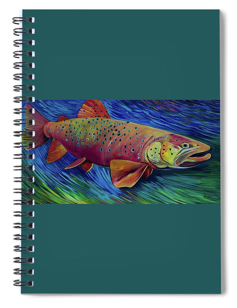 Brown Trout - Spiral Notebook