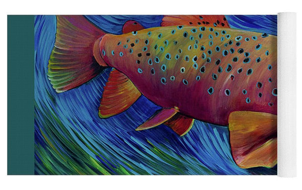 Brown Trout - Yoga Mat