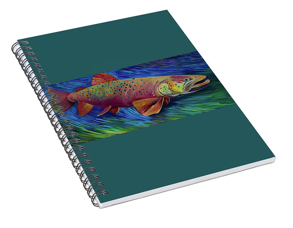Brown Trout - Spiral Notebook