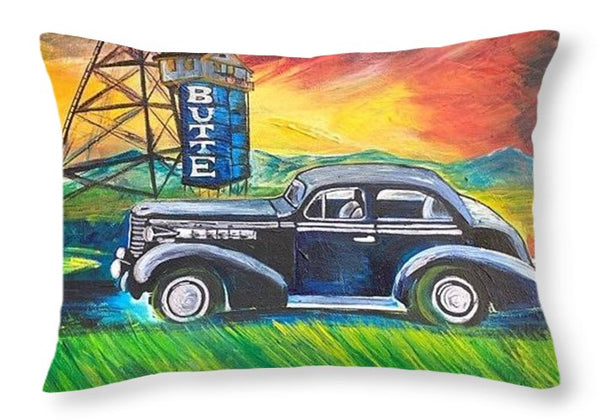 Butte, America - Throw Pillow