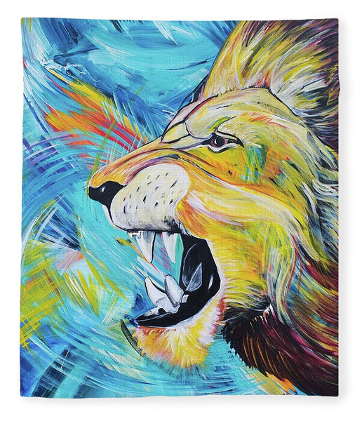 Covid-19 Lion - Blanket