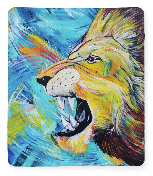 Covid-19 Lion - Blanket