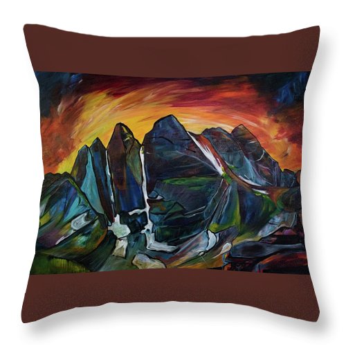 Cowen's Ragnarok - Throw Pillow