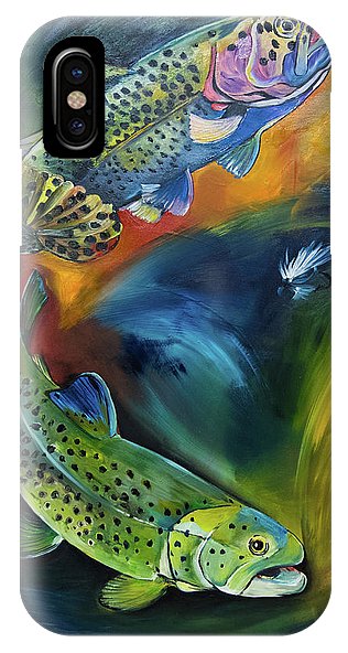 Dancing Trout - Phone Case