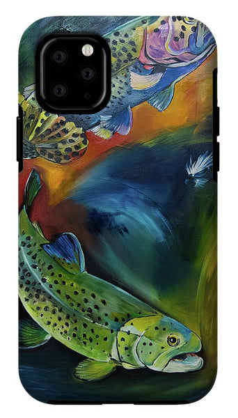 Dancing Trout - Phone Case