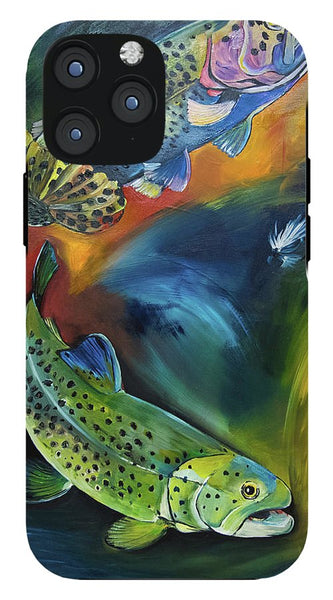 Dancing Trout - Phone Case