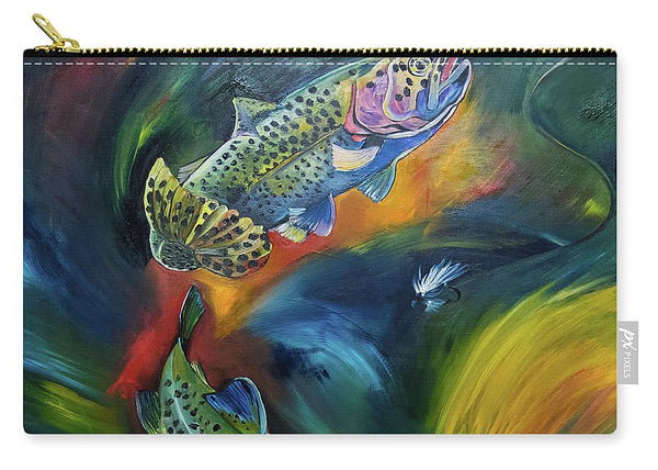 Dancing Trout - Carry-All Pouch