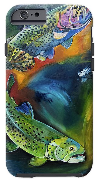 Dancing Trout - Phone Case