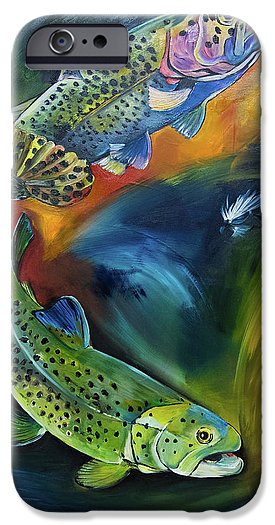 Dancing Trout - Phone Case