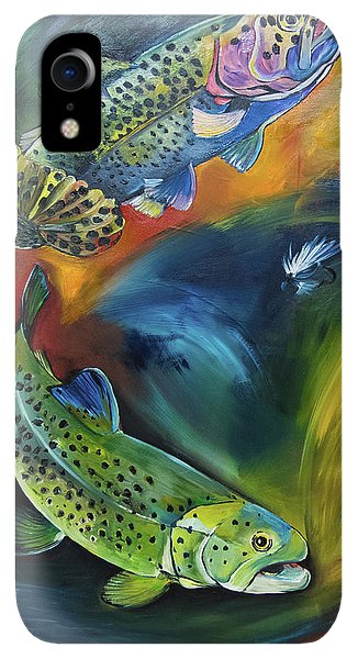 Dancing Trout - Phone Case