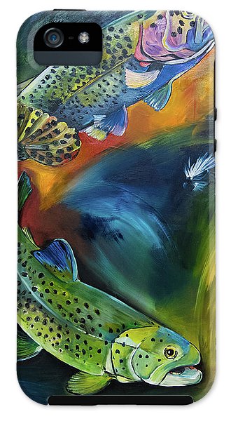 Dancing Trout - Phone Case
