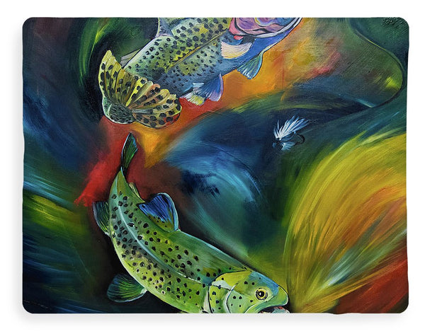 Dancing Trout - Blanket