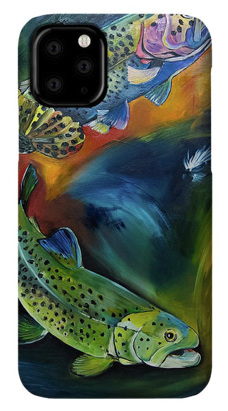 Dancing Trout - Phone Case