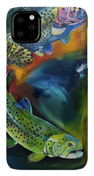 Dancing Trout - Phone Case
